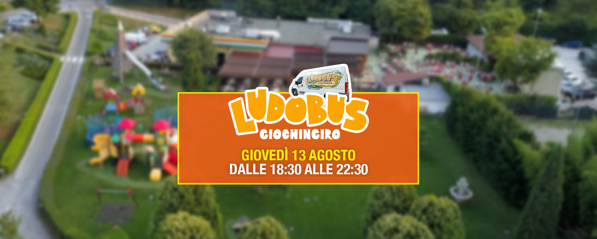 Giovedì 13 agosto arriva il Ludobus da San Michele Ristopizza